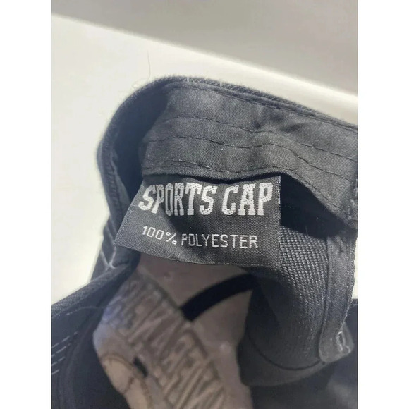 San Francisco Men's Strapback Hat Black White Embroidered Logo - Picture 5 of 5